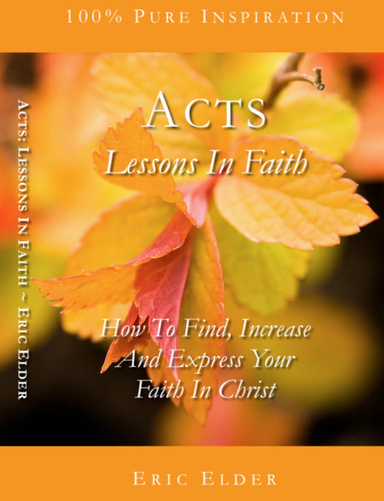 Acts: Lessons In Faith