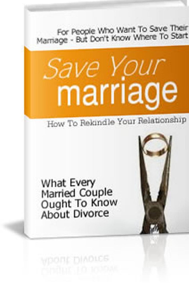 Stop Your Divorce And Save Your Marriage