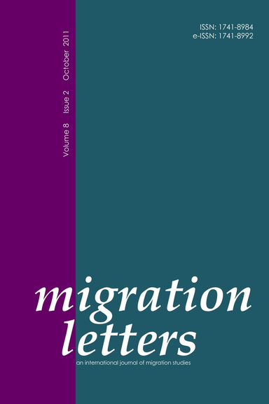 Migration Letters, Volume 8, No.2, October 2011