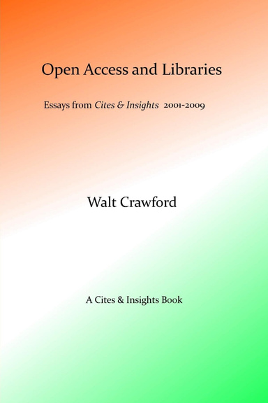 Open Access and Libraries