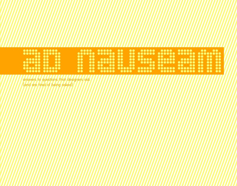 Ad Nauseam