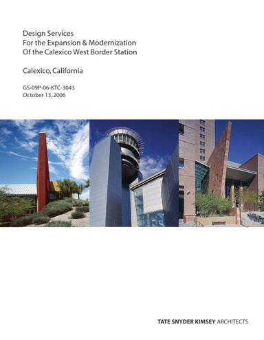 Calexico West Border Station