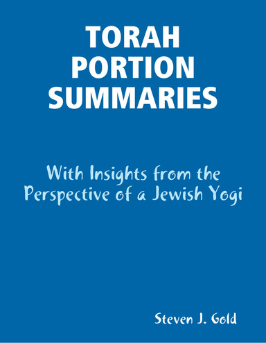 TORAH PORTION SUMMARIES (Spiral Bound Edition)