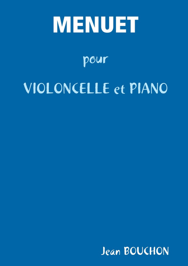 MENUET pour VIOLONCELLE et PIANO