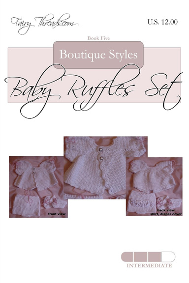 Baby Ruffles Crochet Pattern Set