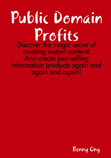 Public Domain Profits