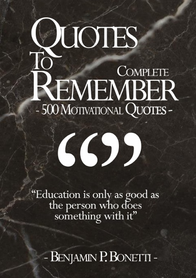 Quotes To Remember - Complete