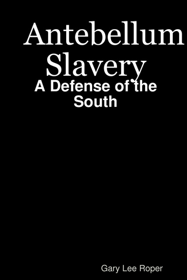 Antebellum Slavery