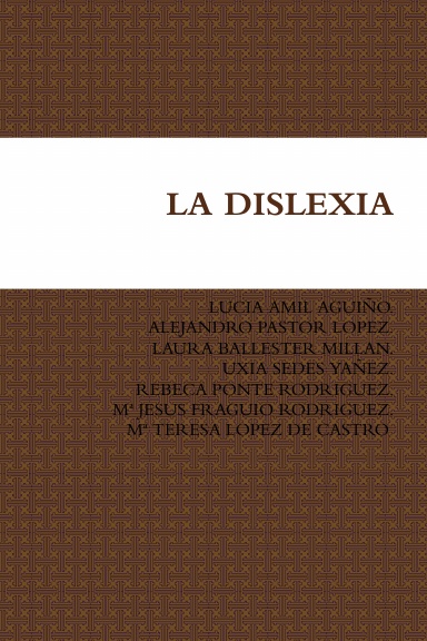 LA DISLEXIA EN LA EDUCACIÓN INFANTIL