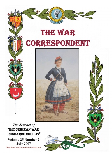 The War Correspondent Vol 25 No.2 July 2007