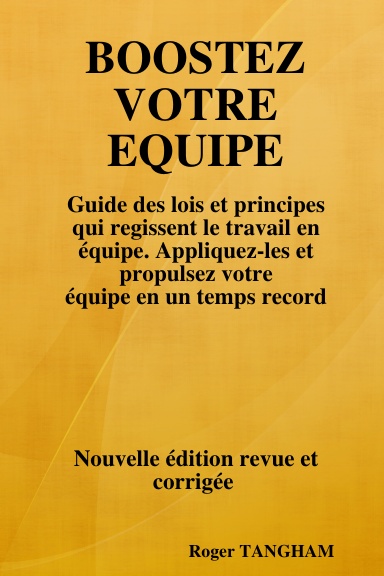 BOOSTEZ VOTRE EQUIPE