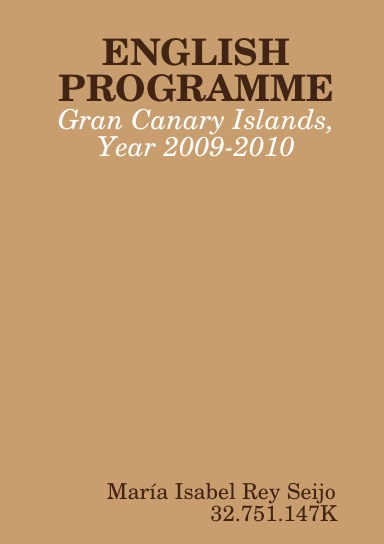 ENGLISH PROGRAMME