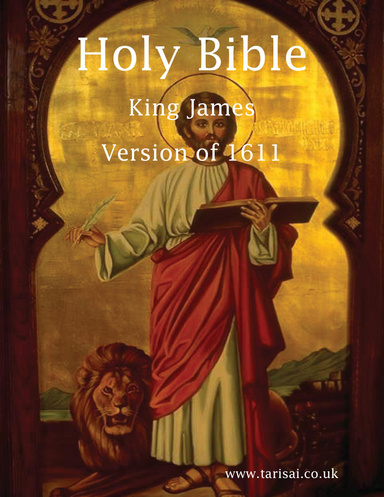 Holy Bible King James Version of 1611
