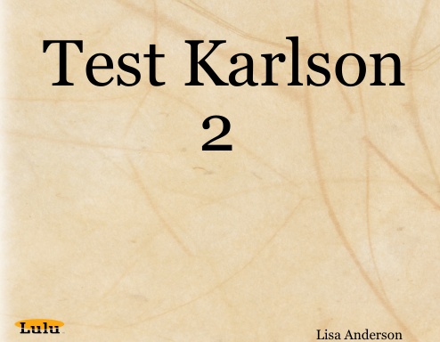Test Karlson 2