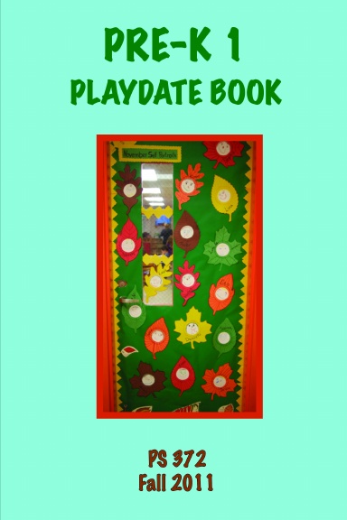 PreK-1 Playdate Book