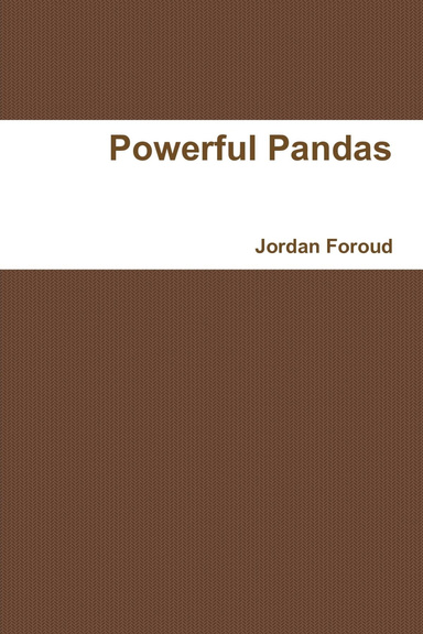 Powerful Pandas