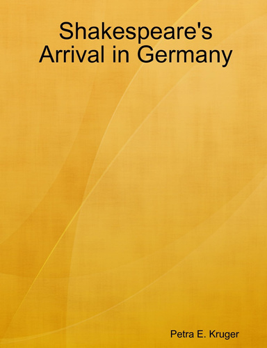 Shakespeare's Arrival in Germany