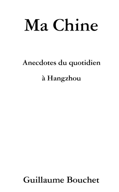 Anecdotes de Chine