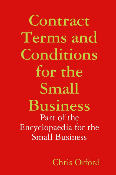 Contract Terms and Conditions for the Small Business
