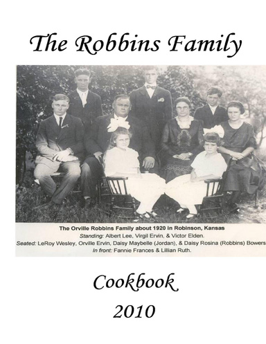 Robbins Family Cookbook