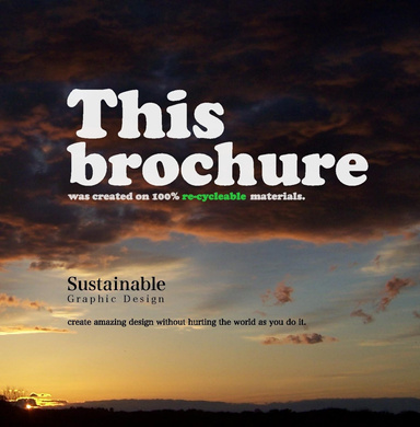 Sustainable Graphic Design