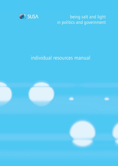 SUSA individual resources manual
