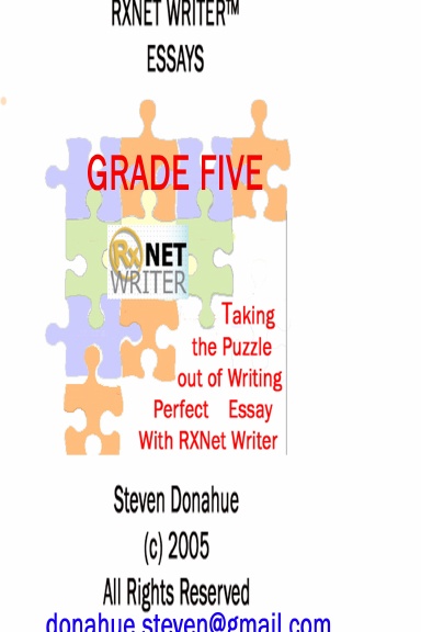 RXNET WRITER™ ESSAYS: GRADE FIVE