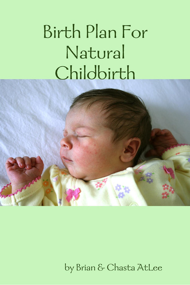Birth Plan for Natural Childbirth