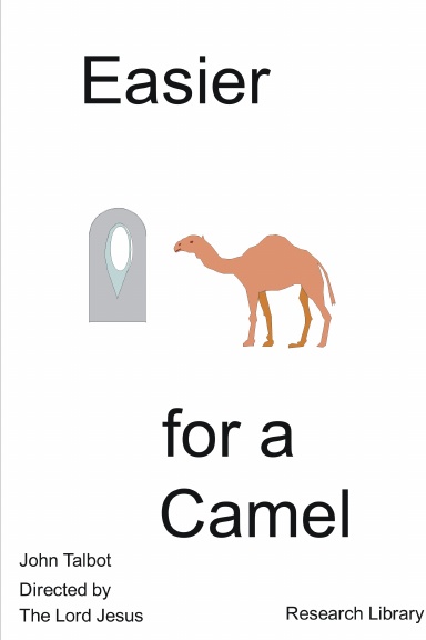 Easier for a camel