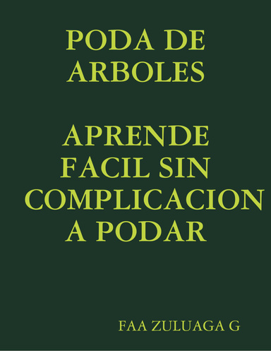 PODA DE ARBOLES