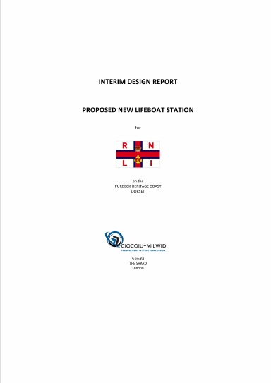 Purbeck Heritage Coast Lifeboat Station - interim design report