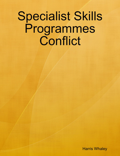 Specialist Skills Programmes Conflict