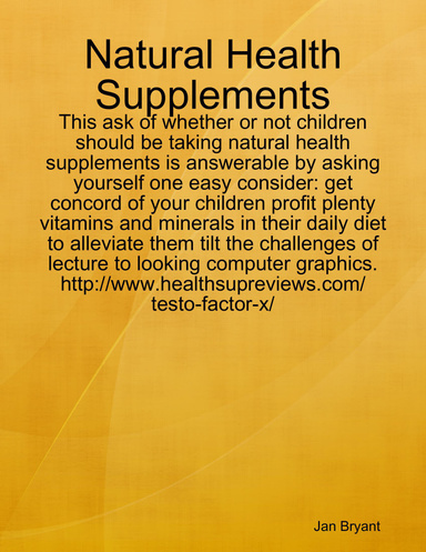 Natural Health Supplements