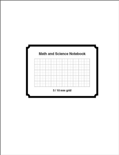 Math and Science Notebook