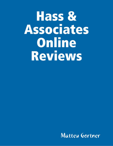 Hass & Associates Online Reviews