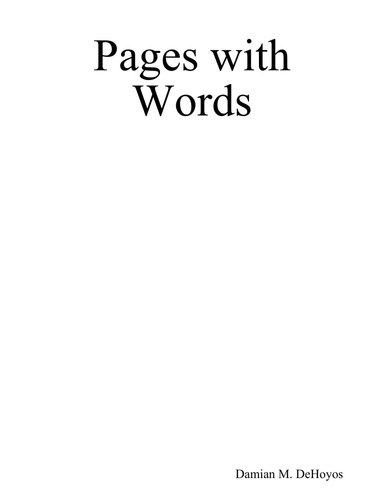 Pages With Words