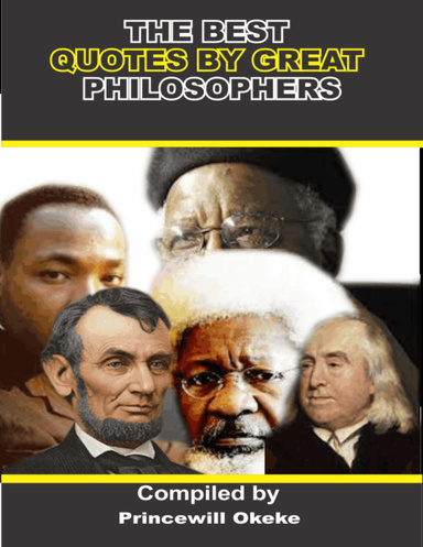 THE BEST QUOTES BY GREAT PHILOSOPHER'S