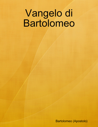 Vangelo di Bartolomeo