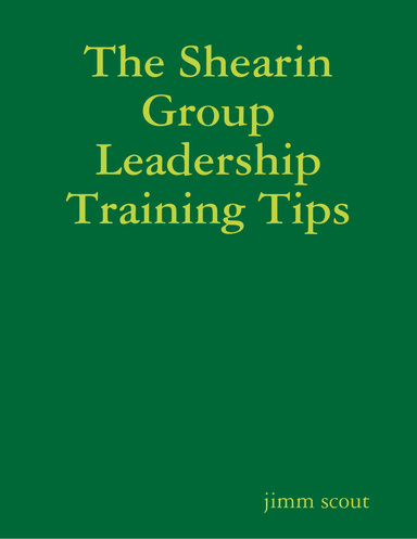 The Shearin Group Leadership Training Tips