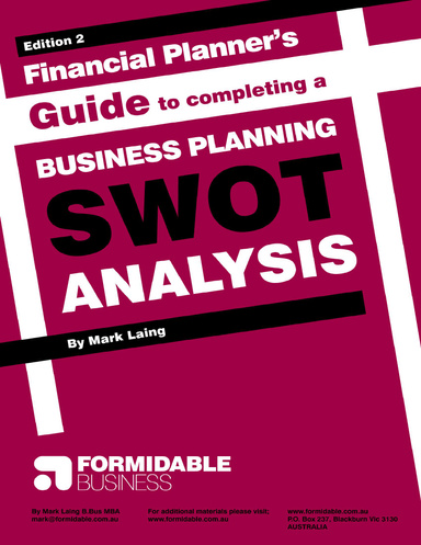 Financial Planner's Swot Analysis