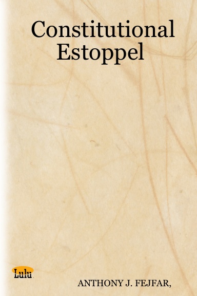 Constitutional Estoppel
