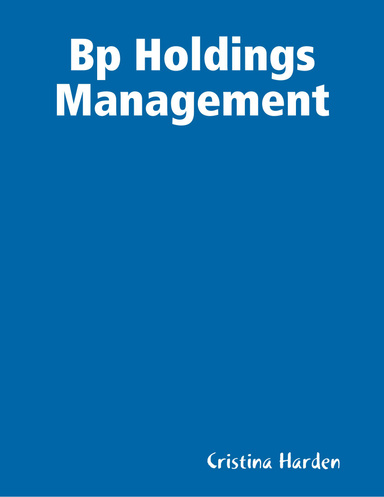 Bp Holdings Management