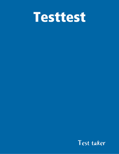 Testtest