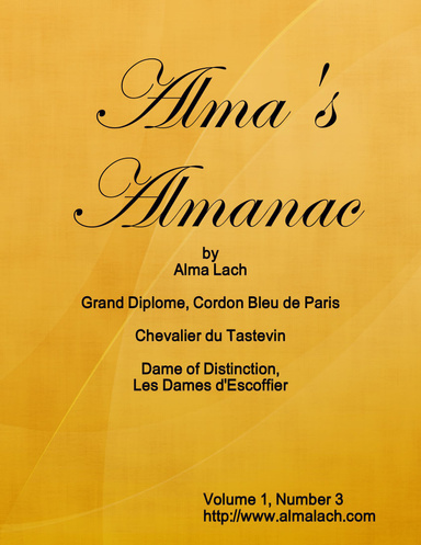 Alma's Almanac, Volume 1, Number 3