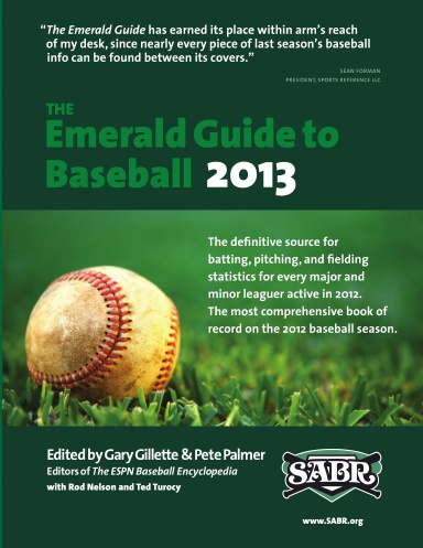 The Emerald Guide to Baseball 2013