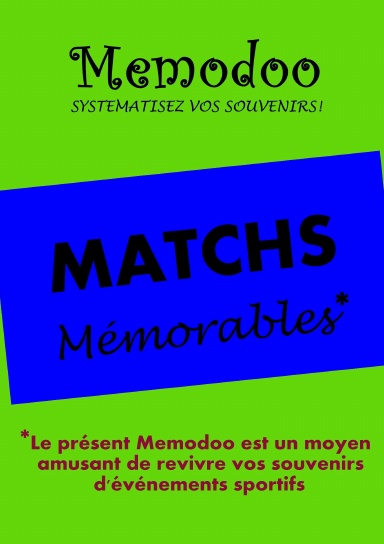 Memodoo Matchs Mémorables