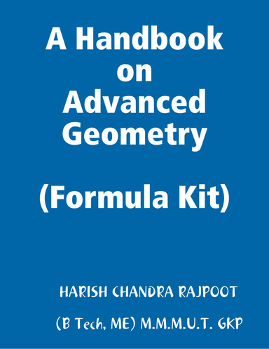 Advanced Geometry (Formula Kit)