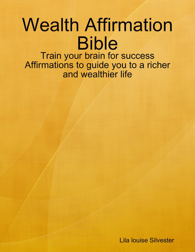 Wealth Affirmation Bible