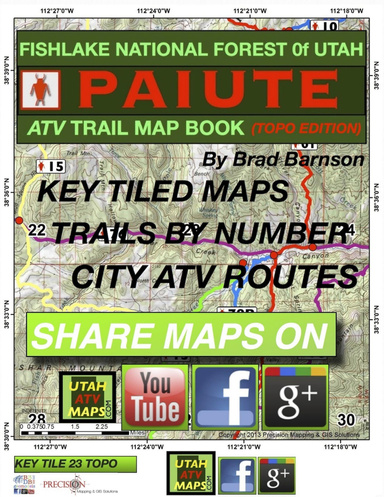Paiute ATV Trail Map eBook (topo editon) PDF