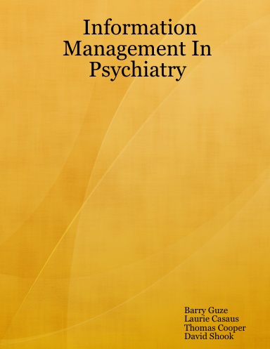 Information Management In Psychiatry